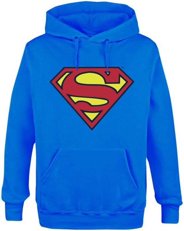 7333060201708 - Shield Logo Kapuzenpullover blau in M