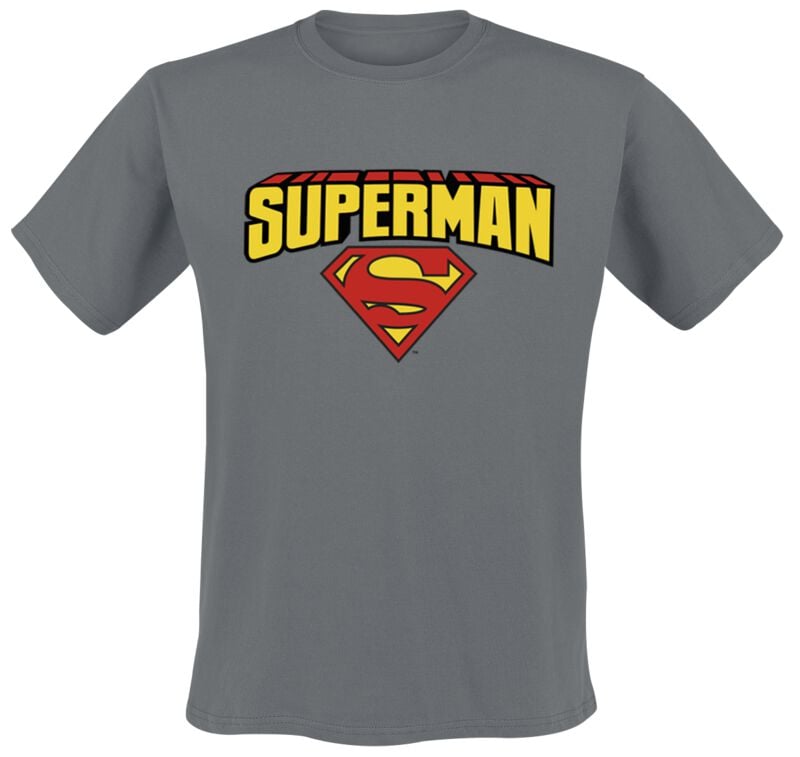 7333060336066 - Blockletter Logo T-Shirt dunkelgrau in XXL 7333060336066 - Blockletter Logo T-Shirt dunkelgrau in XXL