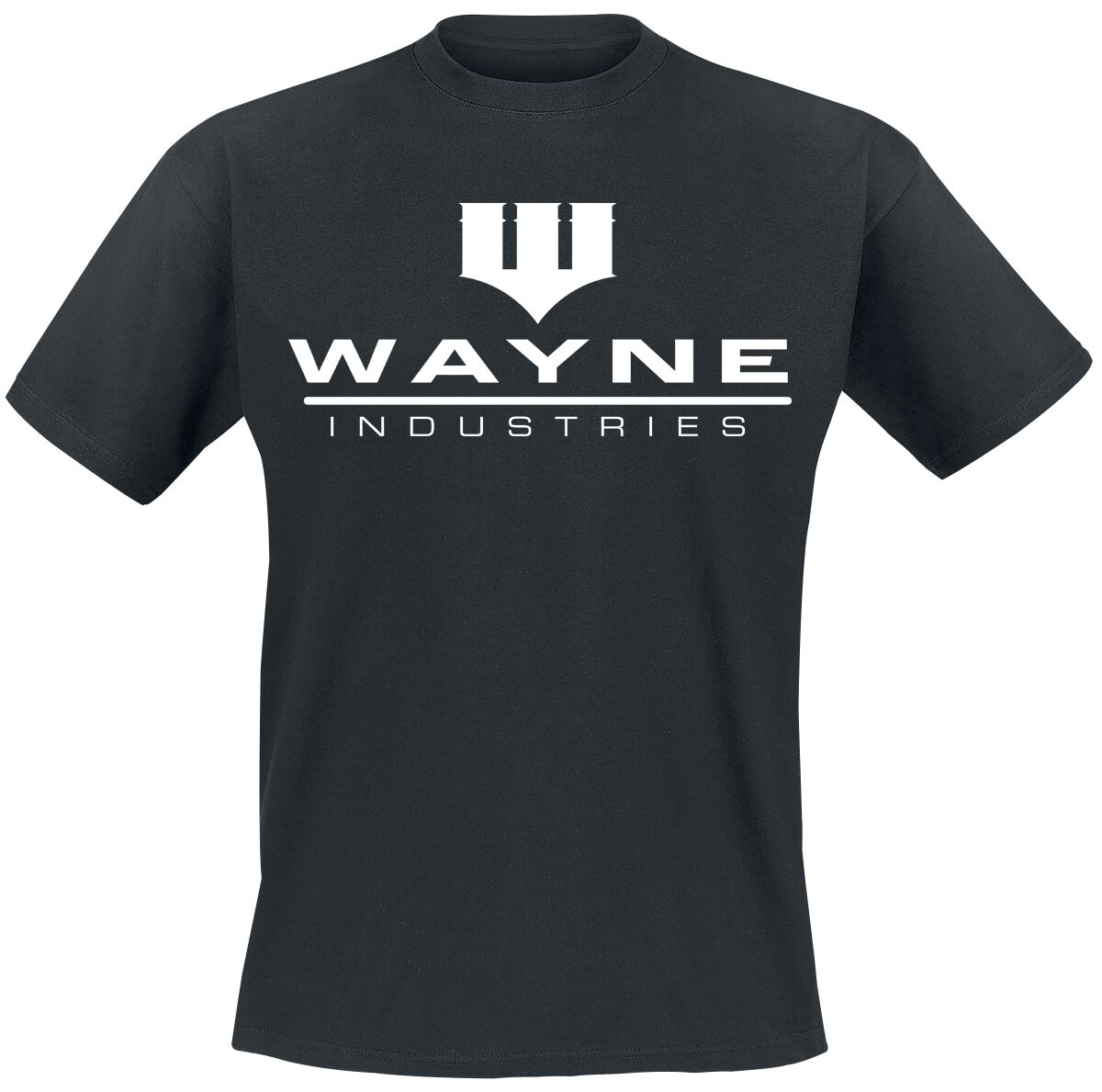 7333060558451 - Wayne Industries T-Shirt schwarz in L 7333060558451 - Wayne Industries T-Shirt schwarz in L
