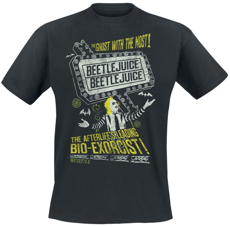 7333060604264 - The Afterlifes Leading Bio-Exorcist T-Shirt schwarz in S