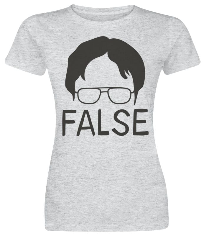 7333061391316 - False T-Shirt heather grey in XXL