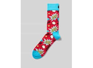 7333102334494 - Socken mit Label-Print