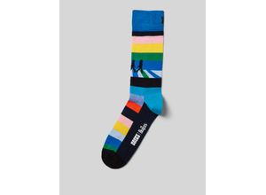 7333102347371 - Socken mit Label-Print Modell Beatles