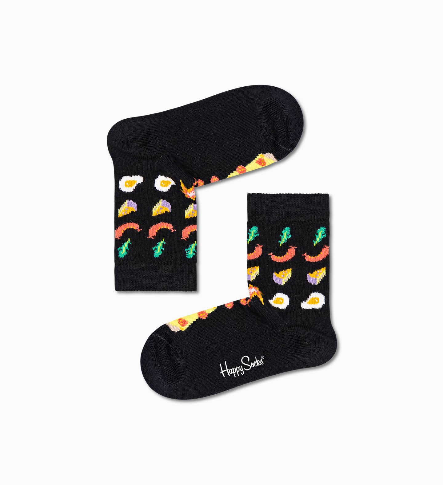 7333102474381 - Kindersocken Happy socks Pizza invaders