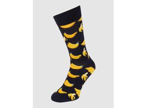 7333102532821 - Marineblaue Banana Crew Socken 7333102532821