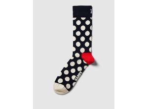 7333102532937 - Marineblaue Big Dot Crew Socken 7333102532937