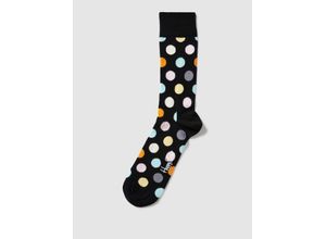 7333102532975 - Happy Socks Feinstrick-Socken schwarz mehrfarbig