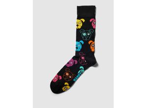 7333102533095 - Schwarze Dog Crew Socken 7333102533095