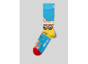 7333102537666 - Crew Socken Beatles Yellow Submarine in Blau | 7333102537666