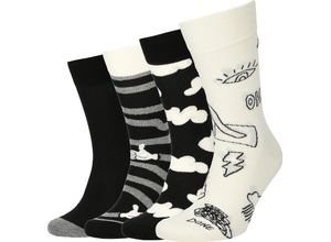 7333102588385 - HAPPY SOCKS Socken 4er-Pack Geschenkbox schwarz 41-46