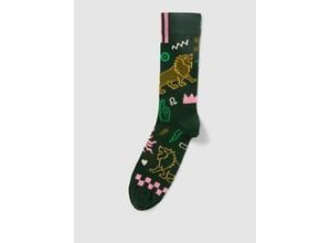 7333102611052 - Socken mit Motiv-Prints Modell Leo 7333102611052 - Socken mit Motiv-Prints Modell Leo