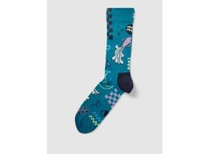 7333102611533 - Socken mit Allover-Muster Modell Aquarius