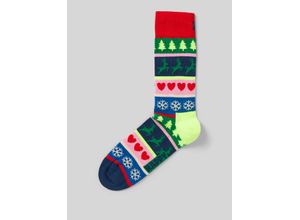 7333102614978 - Socken mit Motiv-Stitchings Modell Christmas Stripe