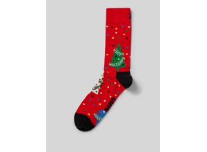 7333102615050 - Socken mit Motiv-Stitching