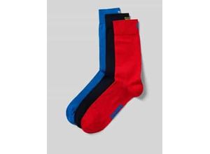 7333102650372 - Socken mit Label-Print im 3er-Pack