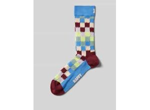 7333102693393 - Socken mit Motiv-Stitching Modell Dizzy Check