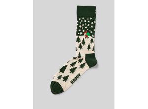 7333102711738 - Socken mit Motiv-Stitching Modell Santa on the Way