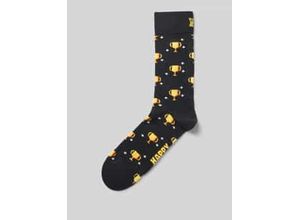 7333102760620 - Socken mit Motiv-Stitching Modell YOU WIN