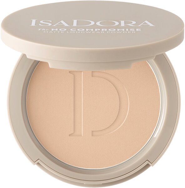 7333352084910 - ISADORA The No Compromise Matte Longwear Powder Neutral Beige 65 7 g