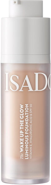 7333352098481 - ISADORA The Wake Up the Glow Luminous Foundation Warm 1W 30 ml
