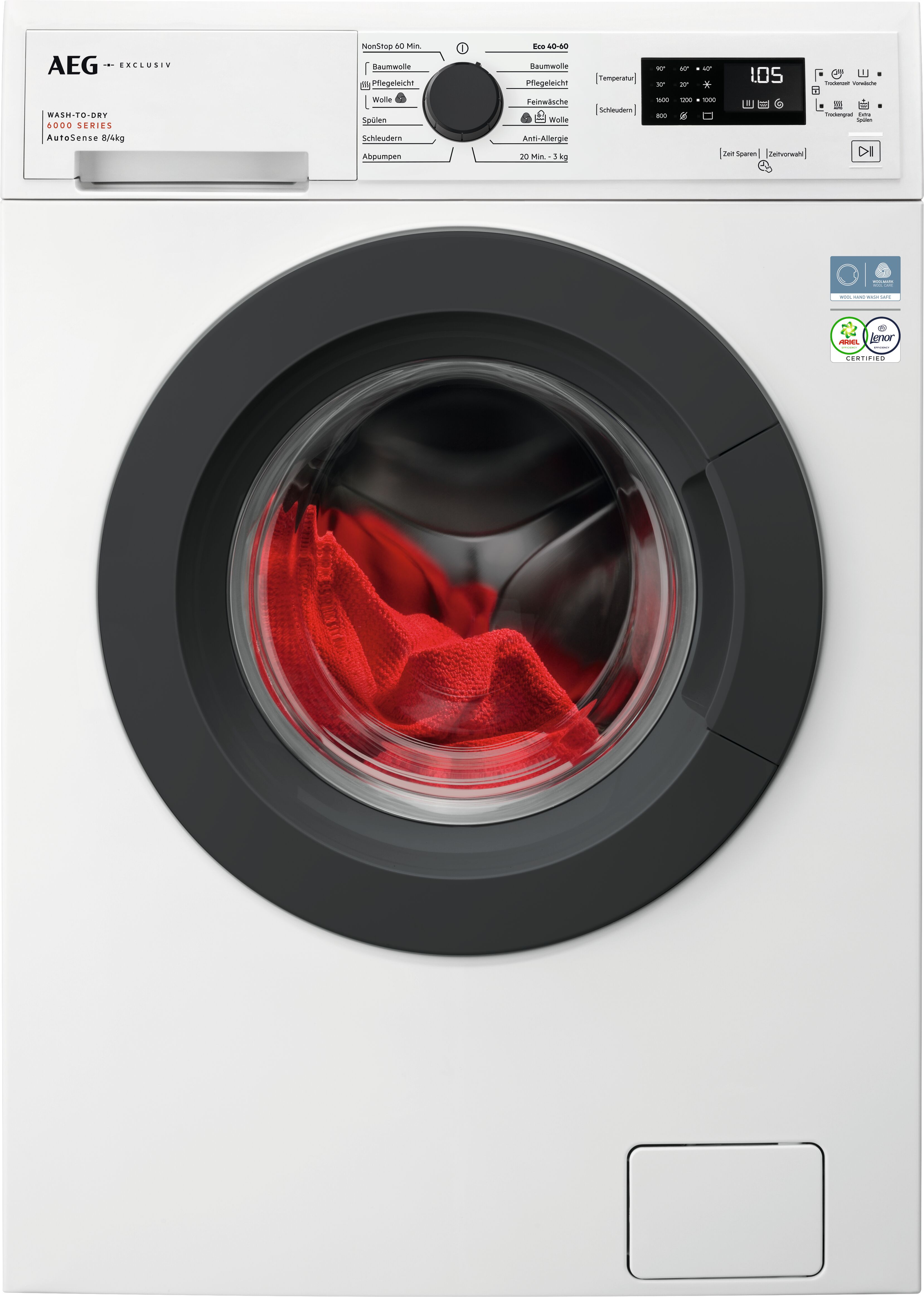 7333394109404 - 80 kg Waschen   40 kg Trocknen LWK6F50680