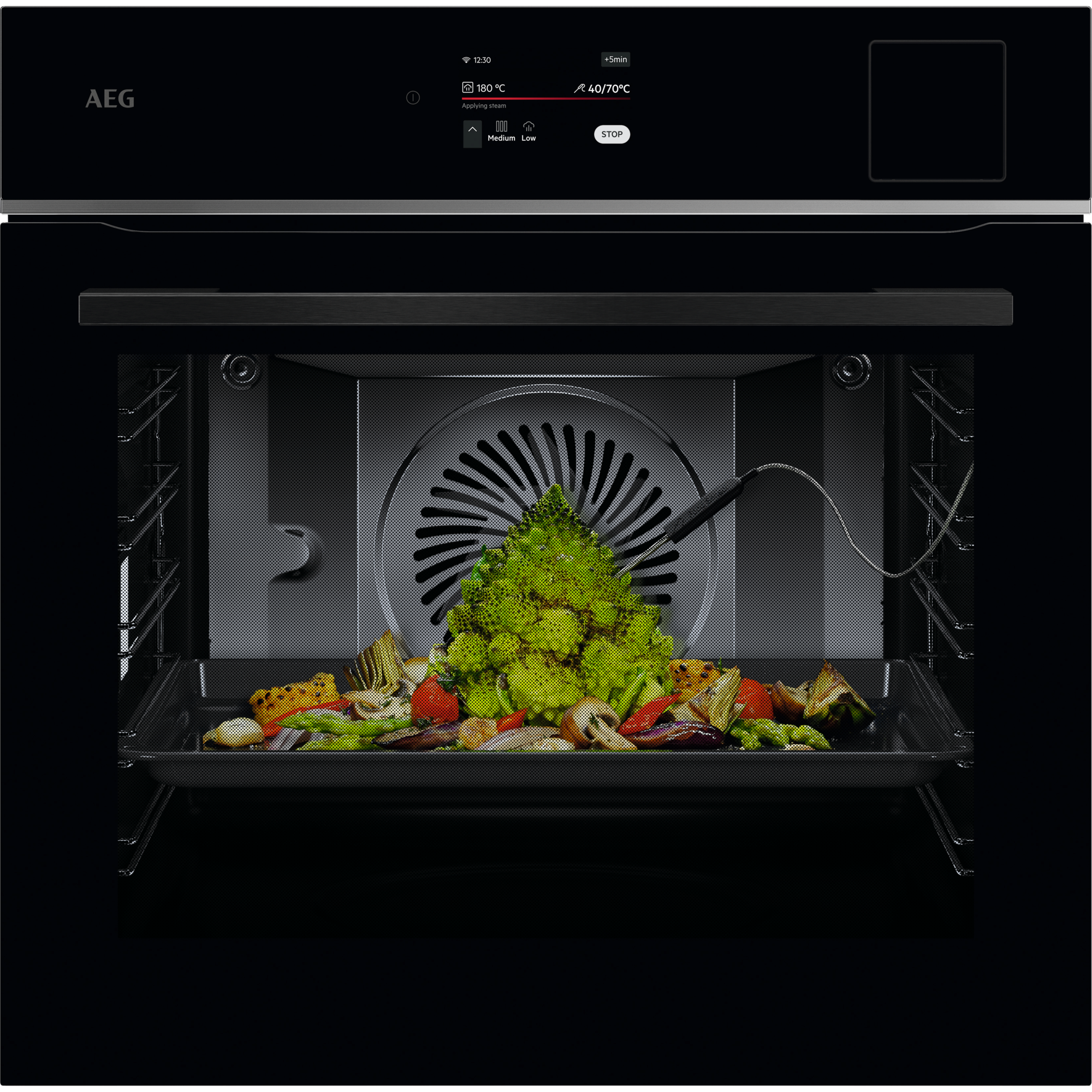 7333394111162 - 8000 Meal Assist with SteamPro Einbaubackofen   WLAN-fähig   Dampfreinigung   Schwarz V8SBP731AB