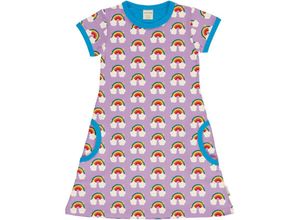 7333434026814 - Maxomorra - Kurzarmkleid TALES RAINBOW in lila Gr92 98