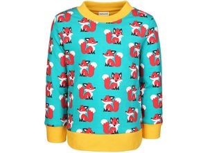 7333434098330 - Maxomorra - Sweatshirt FOX in grün Gr122 128