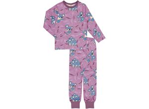 7333434108558 - Maxomorra - Schlafanzug CUDDLY KOALA lang in lila Gr98 104