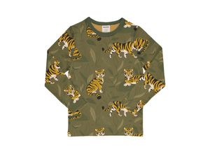 7333434108978 - Maxomorra - Langarmshirt A TIGERS TALE in grün Gr122 128