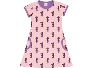 7333434115921 - Maxomorra - Kurzarmkleid SEAHORSE in rosa Gr122 128