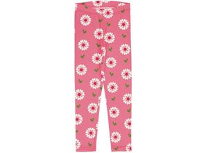 7333434116263 - Maxomorra - Leggings FLOWERS in rosa Gr110 116