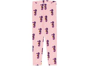 7333434116638 - Maxomorra - Leggings SEAHORSE in rosa Gr134 140