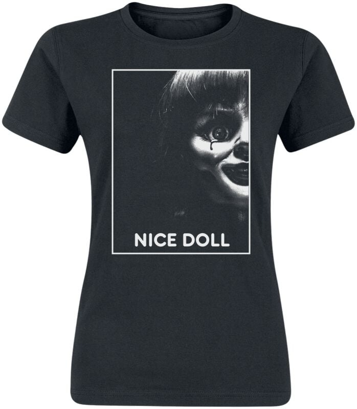 7333435049836 - Nice Doll Girly Tee T-Shirt schwarz in S