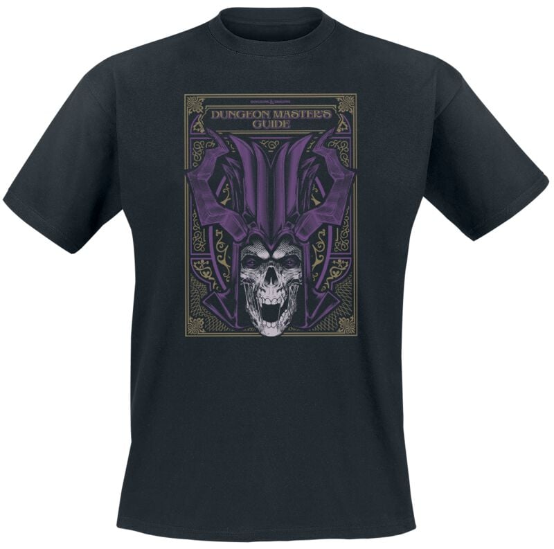 7333435053505 - Dungeons Masters Guide T-Shirt schwarz in M