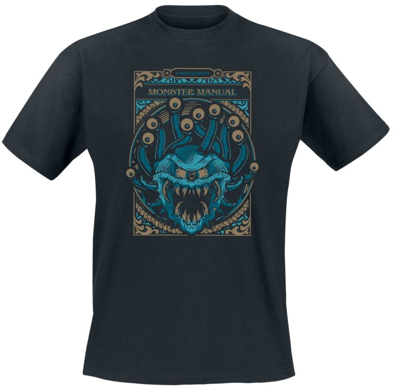 7333435054540 - Monsters Manual T-Shirt schwarz in XL