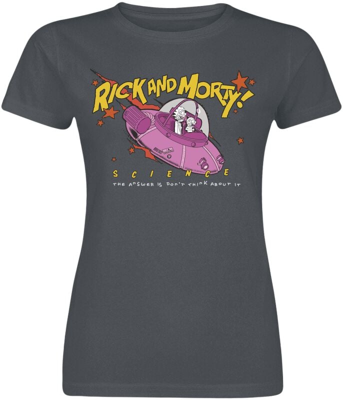 7333435149703 - Science T-Shirt dunkelgrau in S 7333435149703 - Science T-Shirt dunkelgrau in S