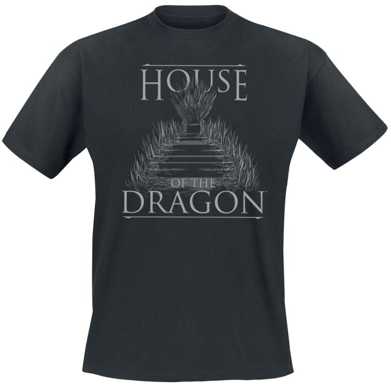 7333435158828 - House of the Dragon T-Shirt schwarz in S