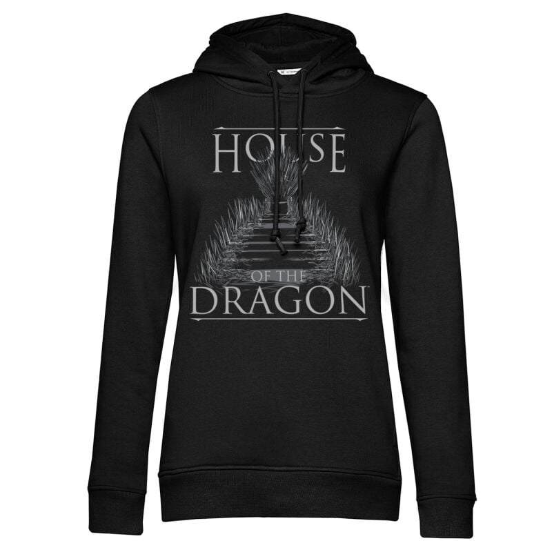 7333435159054 - House of the Dragon Kapuzenpullover schwarz in S