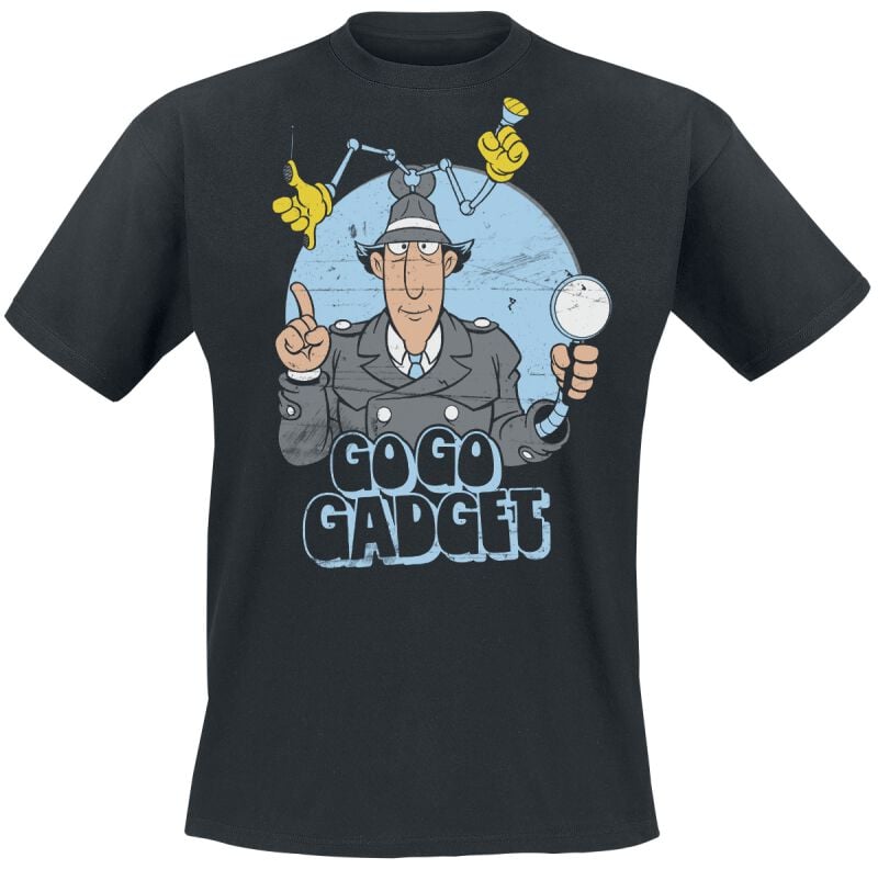 7333435174453 - Go Go Gadget T-Shirt schwarz in S