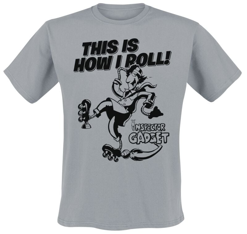 7333435175054 - This Is How I Roll T-Shirt grau in M