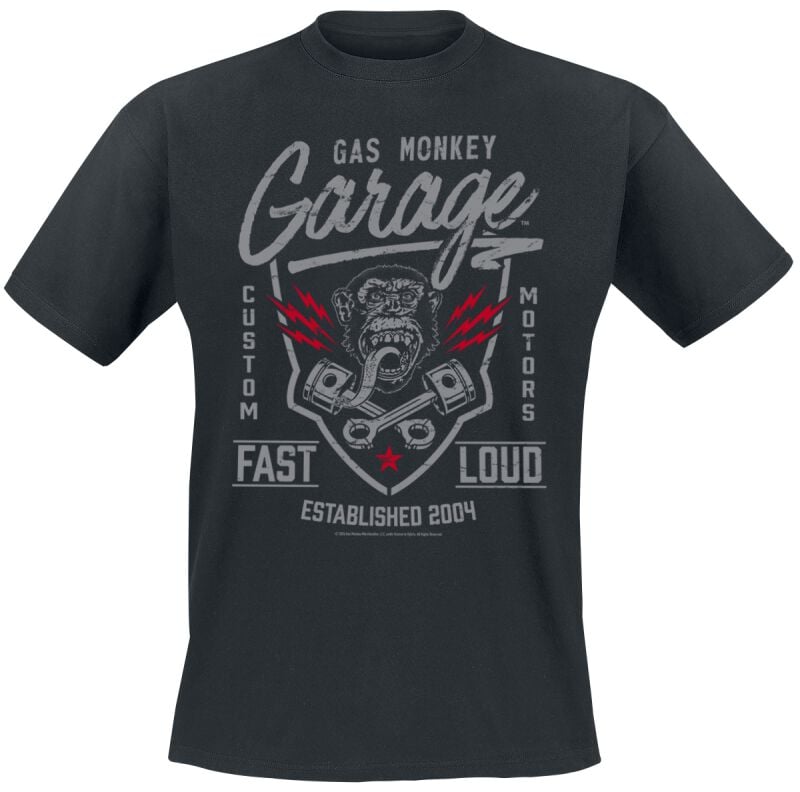 7333435178987 - Fastn Loud T-Shirt schwarz in S