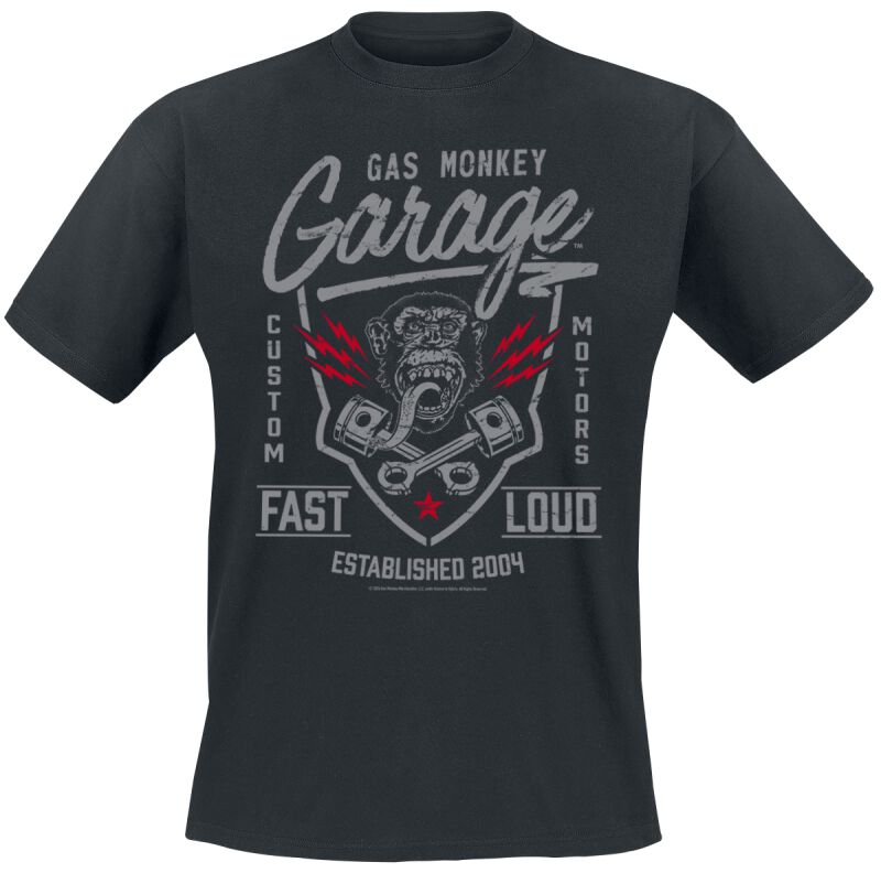 7333435179021 - Fastn Loud T-Shirt schwarz in XXL