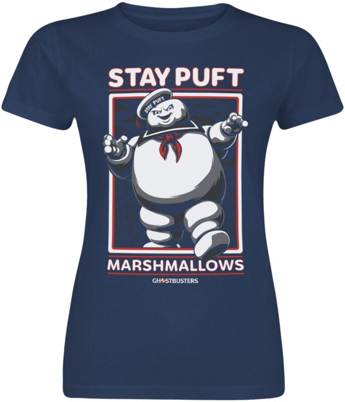 7333435321260 - Stay Puft T-Shirt navy in S