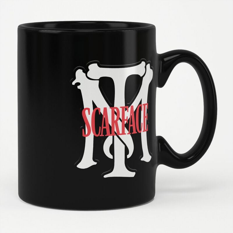 7333435383213 - Tony Montana Tasse schwarz 7333435383213 - Tony Montana Tasse schwarz