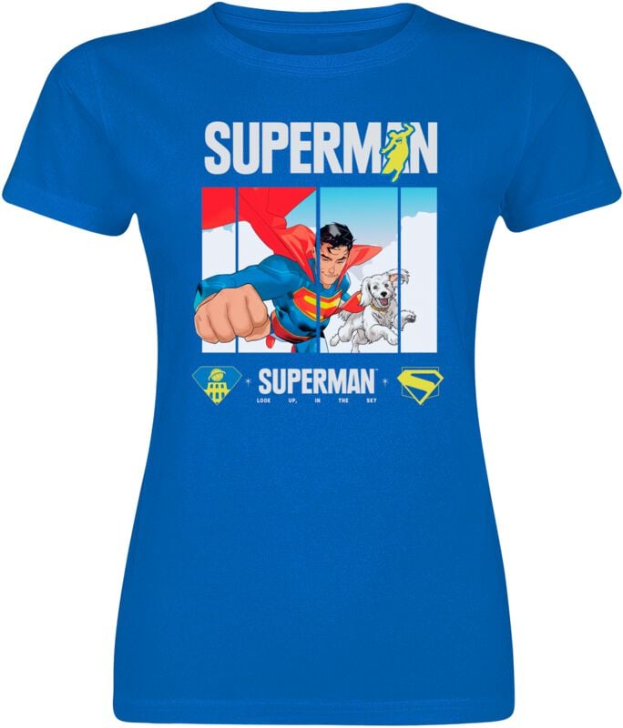 7333435396596 - 2025 - Look Up T-Shirt blau in M 7333435396596 - 2025 - Look Up T-Shirt blau in M