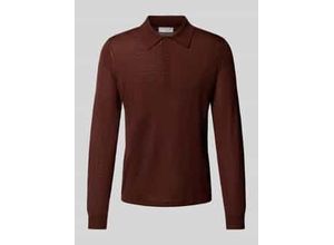 7333492044683 - Strickpullover aus Merinowolle mit Kentkragen