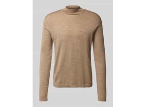 7333492045321 - Strickpullover aus Merinowolle mit Stehkragen Modell Tern