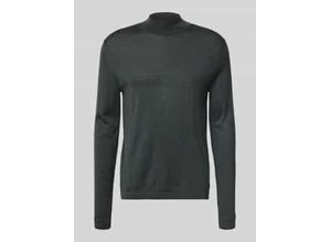 7333492045536 - Strickpullover aus Merinowolle mit Stehkragen Modell Tern