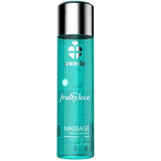 7340040404578 - - FRUITY LOVE MASSAGEÖL MIT WÄRMENDEM EFFEKT SCHWARZE JOHANNISBEERE UND LIMETTE 60 ML